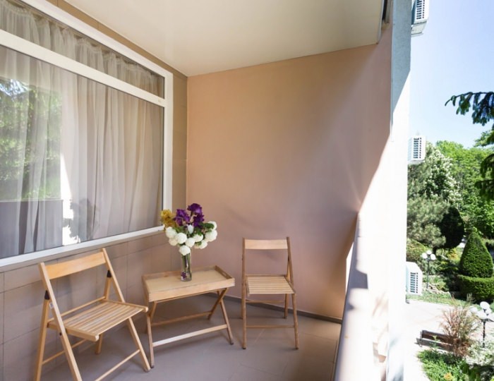 Трехместный стандарт с балконом/ корпус 1 - Пансионат «Солнечный» Николаевка