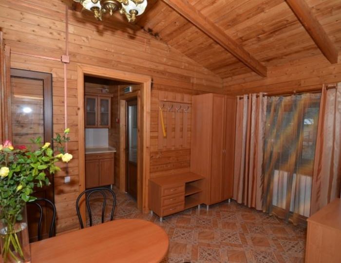 Деревянный четырехместный коттедж - Пансионат «Солнечный» Николаевка