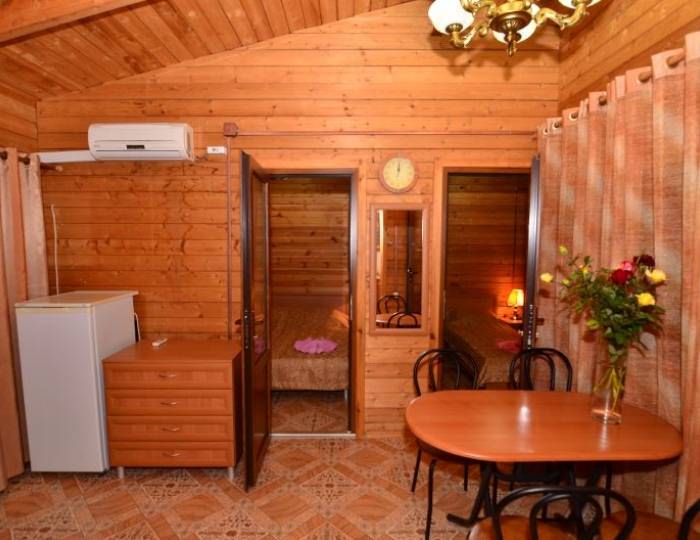 Деревянный четырехместный коттедж - Пансионат «Солнечный» Николаевка