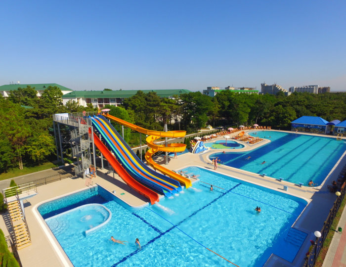 Аквапарк - Пансионат «Солнечный» Николаевка