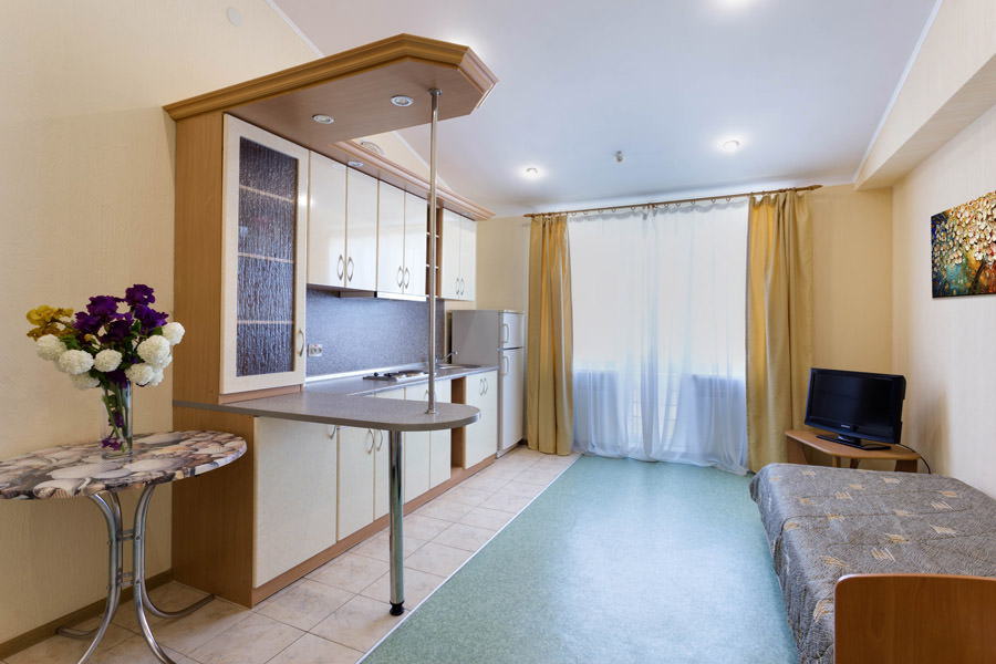 3-местный полулюкс, корпус 3 с кухней - Пансионат «Солнечный» (Николаевка)